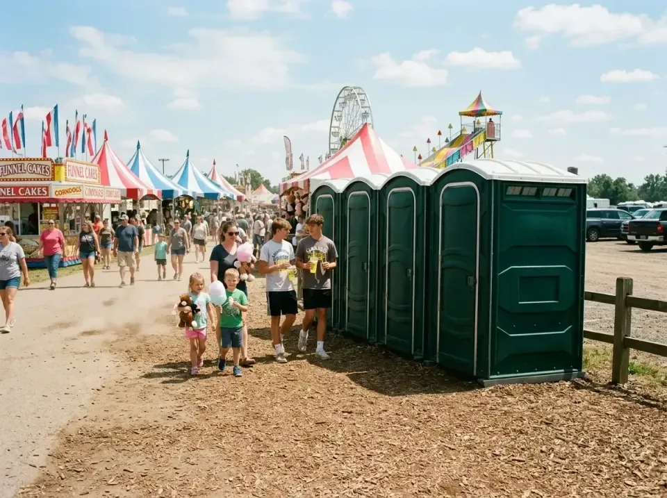County Fair Public Restroom