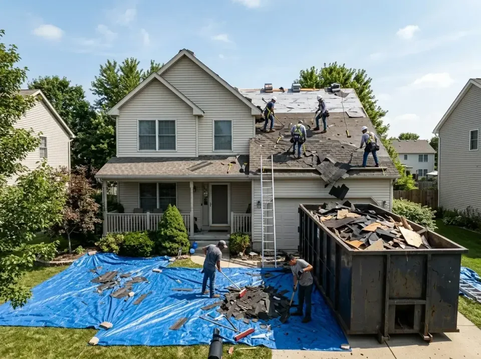 roof-replacement-debris-remova-004 — frequently asked questions, Long Term Porta Potty Rental in Amarillo